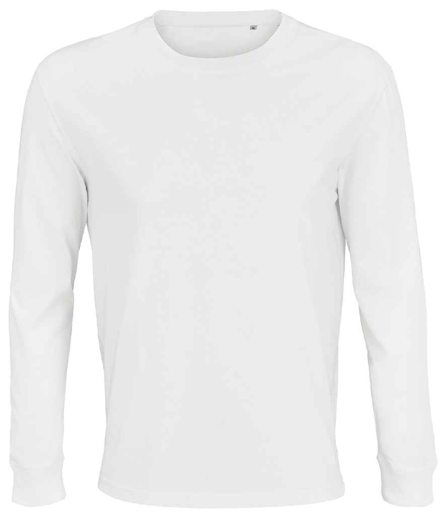SOL'S Unisex Pioneer Long Sleeve T-Shirt - White