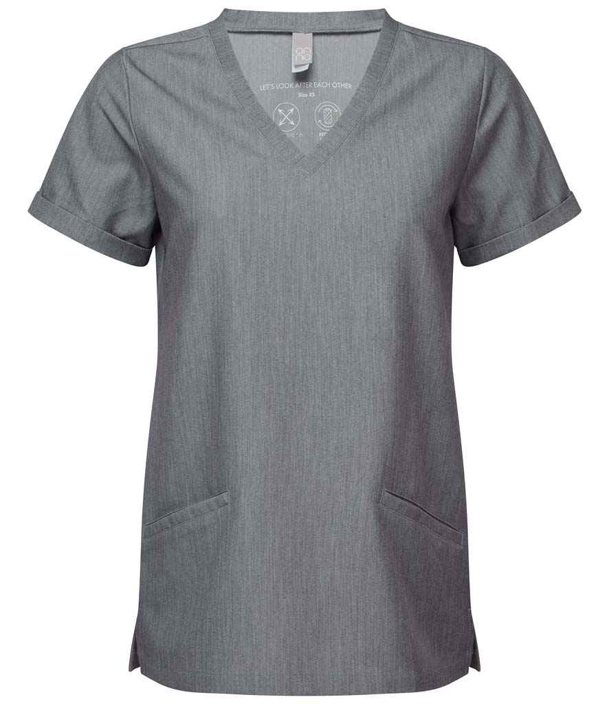 Onna by Premier Ladies Invincible Onna-Stretch Tunic - Dynamo Grey
