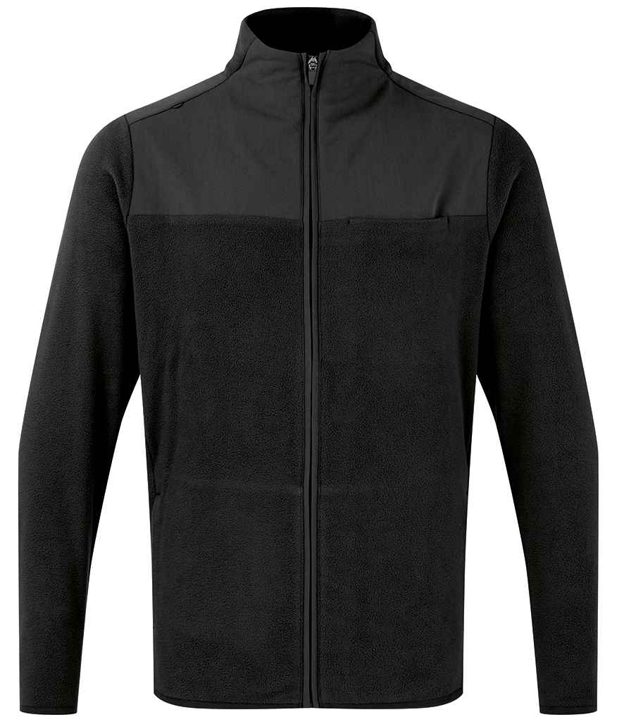 Onna Agility Panelled Fleece Jacket - Black