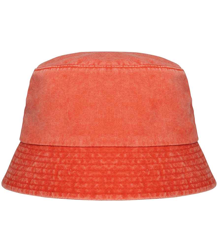 Native Spirit Faded Bucket Hat - Washed Paprika