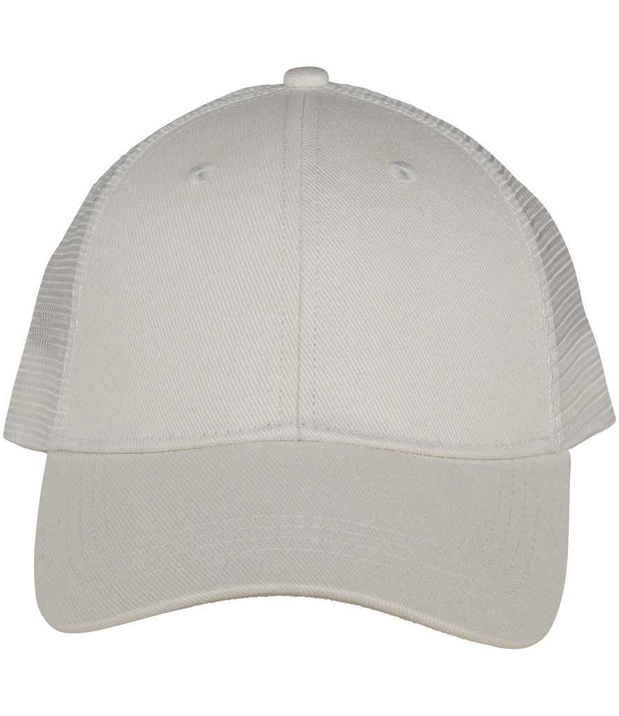 Native Spirit 6 Panel Trucker Cap - Ivory