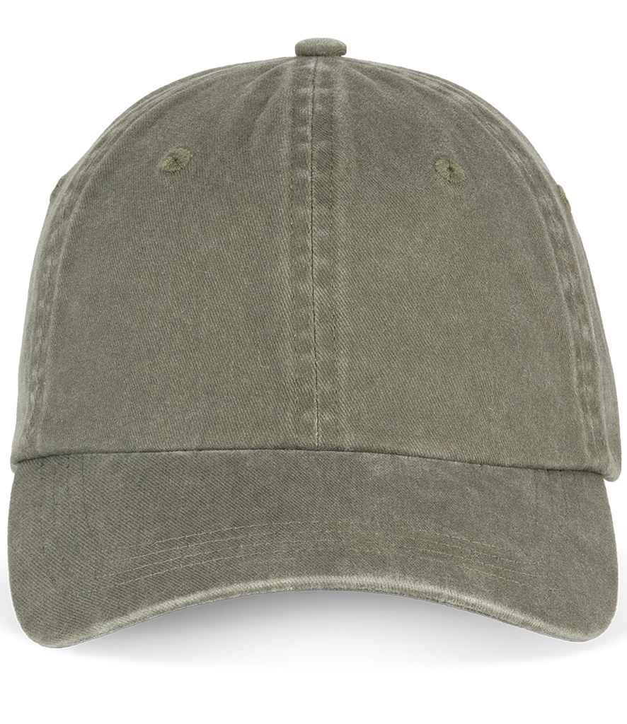 Native Spirit Faded Cap - Washed Organic Khaki