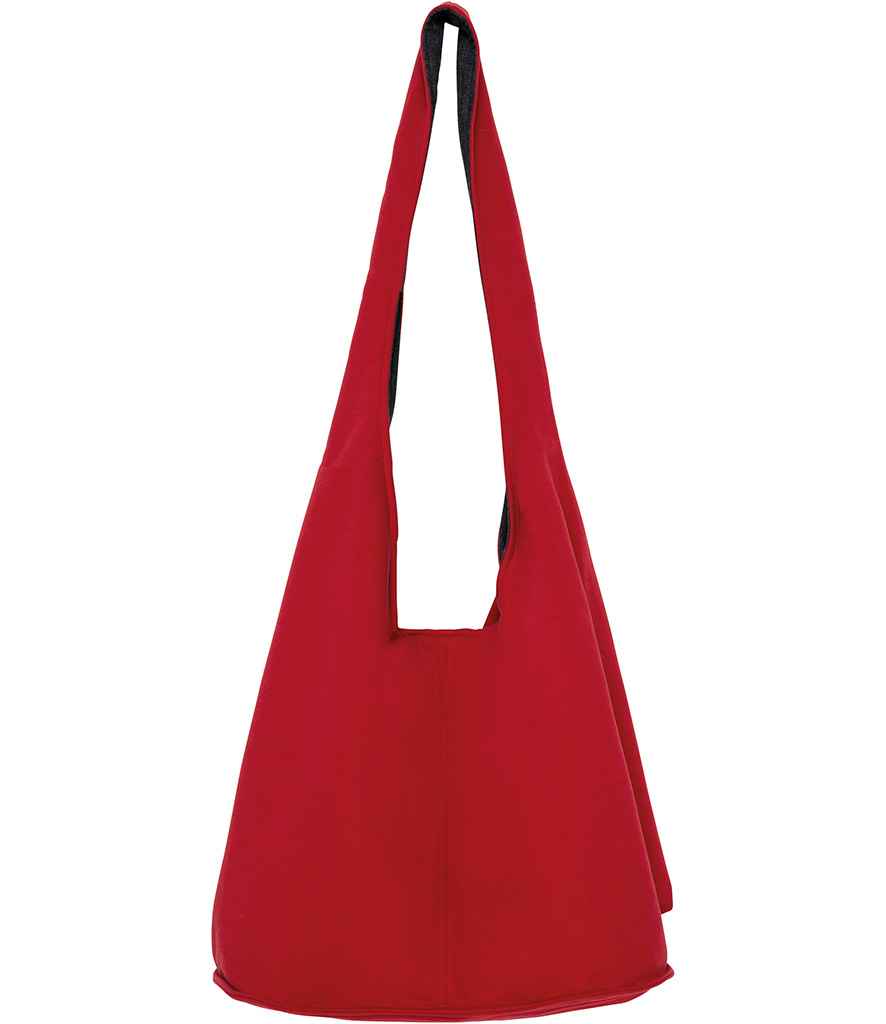 Native Spirit Fleece Tote Bag - Hibiscus Red