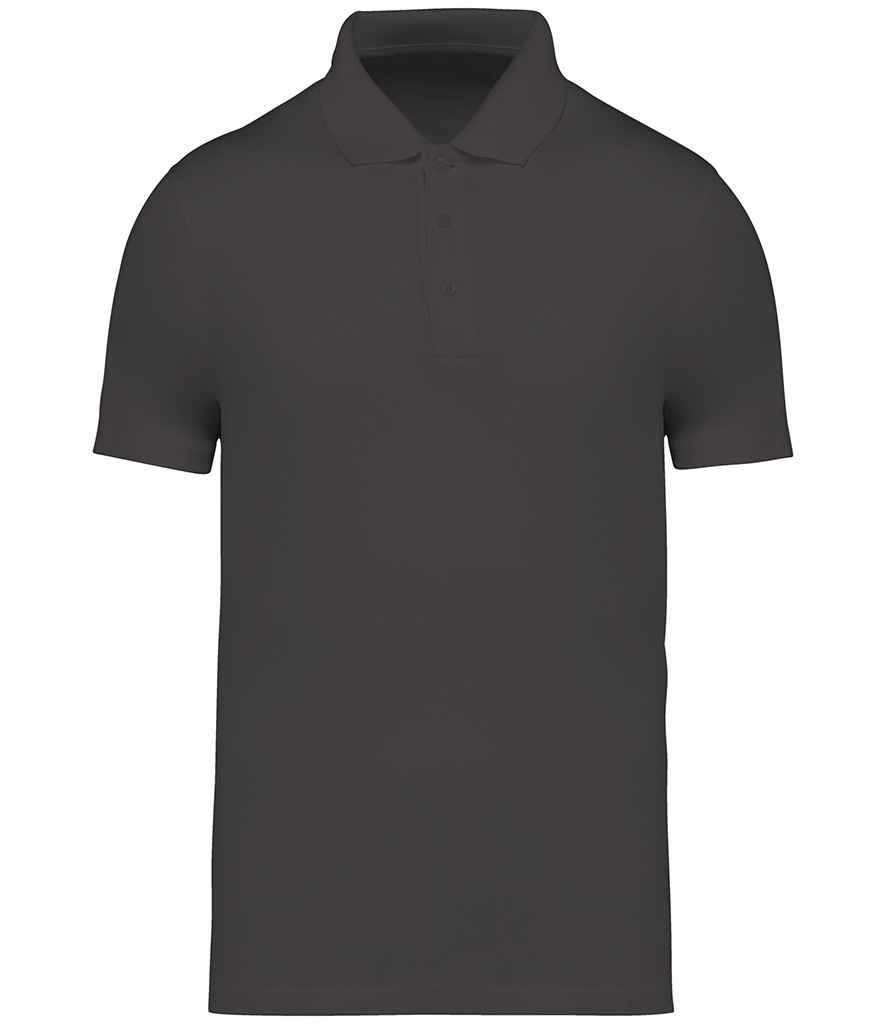 Native Spirit Jersey Polo Shirt - Iron Grey