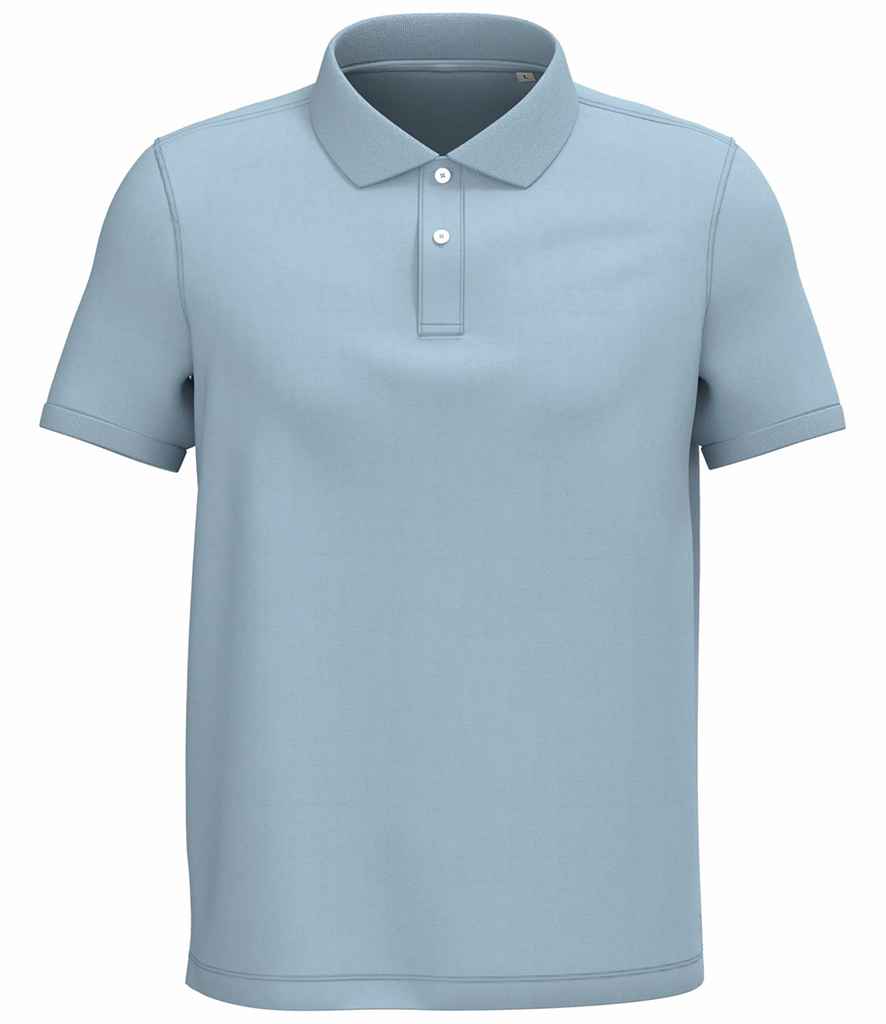 Native Spirit Piqué Polo Shirt - Aquamarine