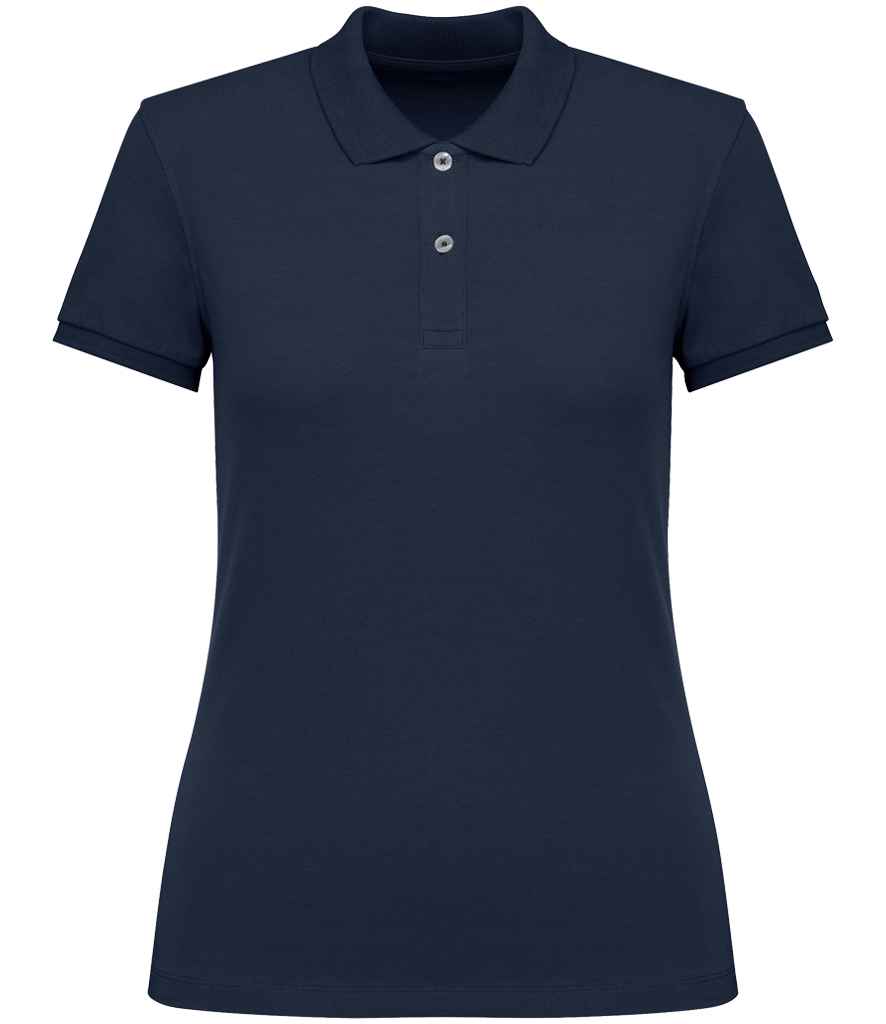 Native Spirit Ladies Piqué Polo Shirt - Navy