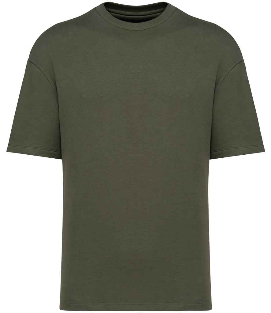 Native Spirit Unisex French Terry T-Shirt - Khaki