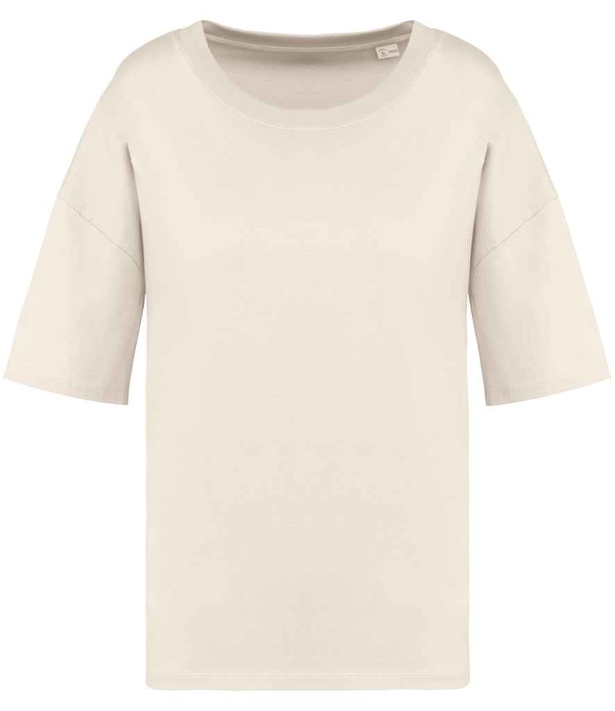 Native Spirit Ladies Oversized T-Shirt - Ivory