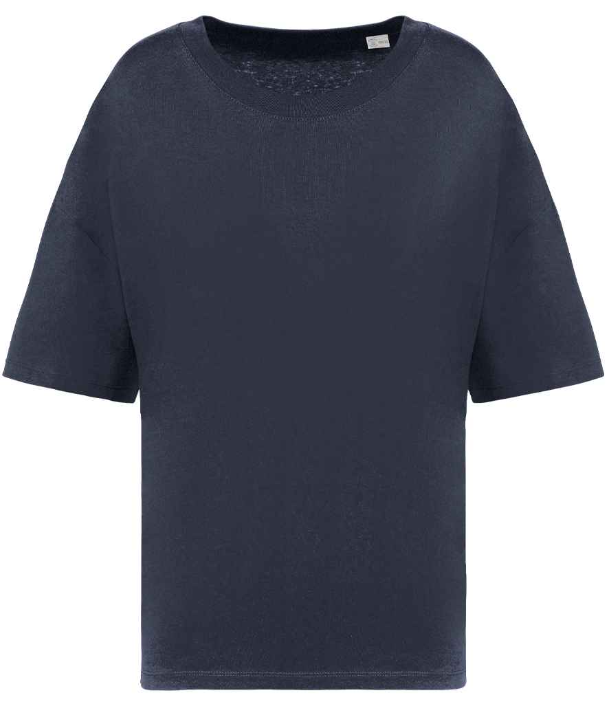 Native Spirit Ladies Oversized T-Shirt - Navy