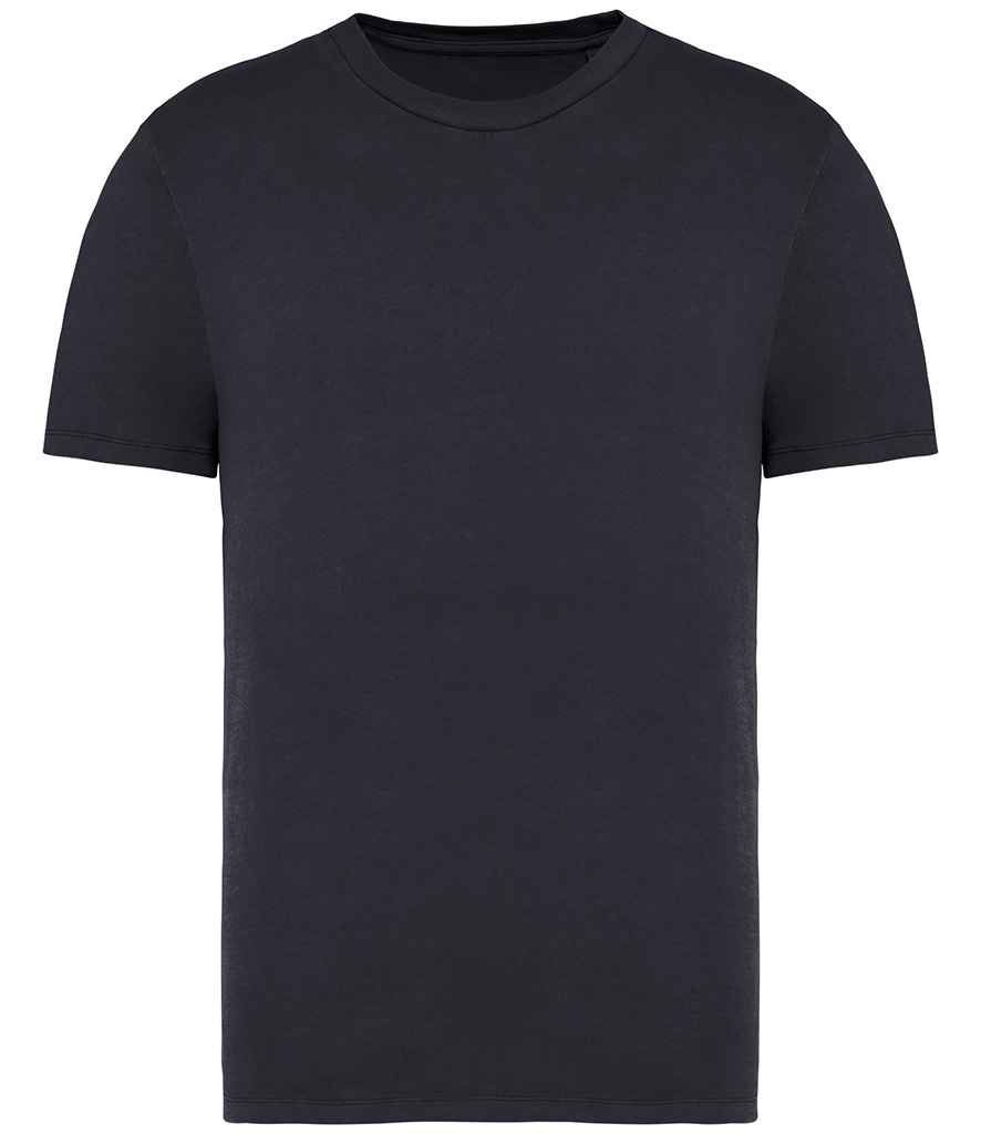 Native Spirit Unisex Faded T-Shirt - Washed Coal Grey