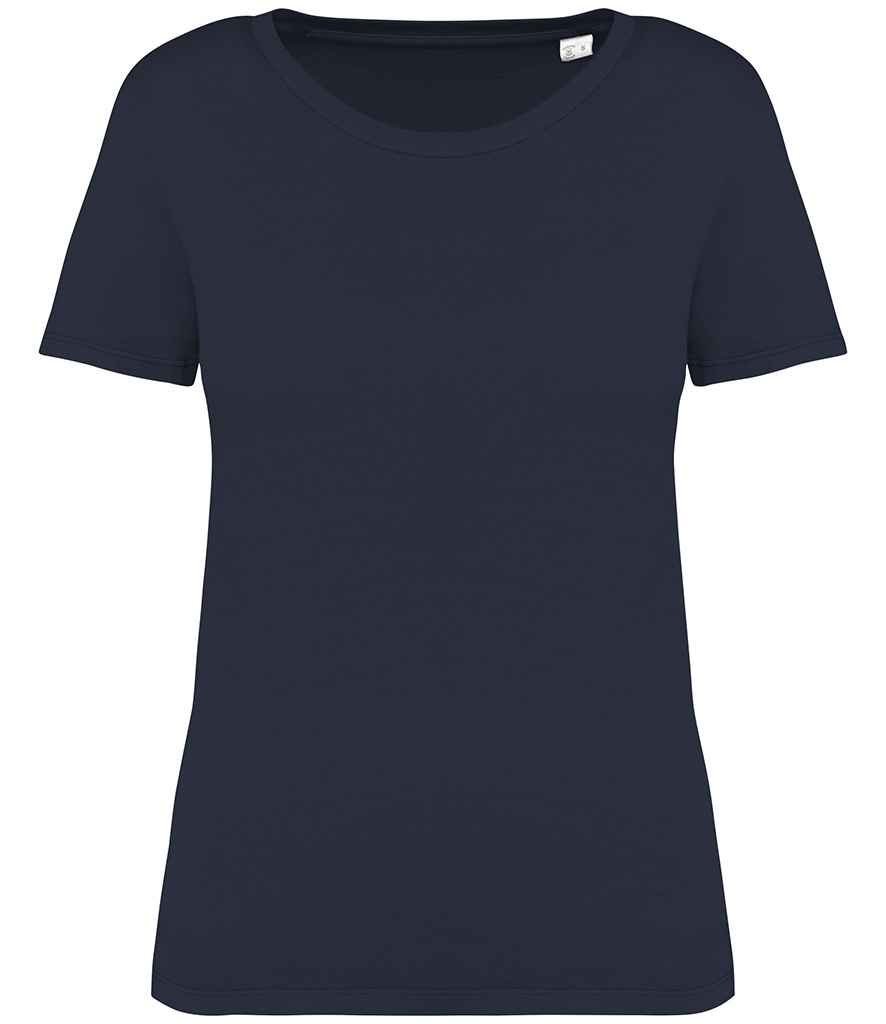 Native Spirit Ladies Faded T-Shirt - Washed Navy