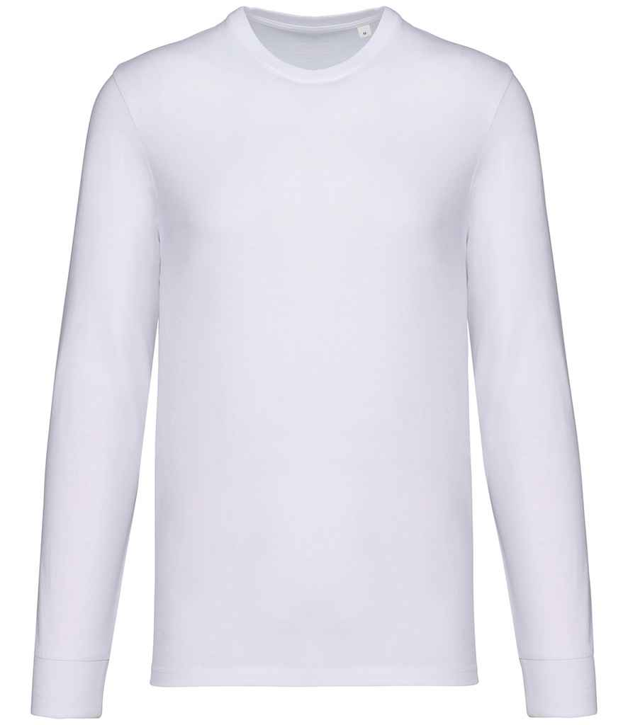 Native Spirit Unisex Crew Neck Long Sleeve T-Shirt - White