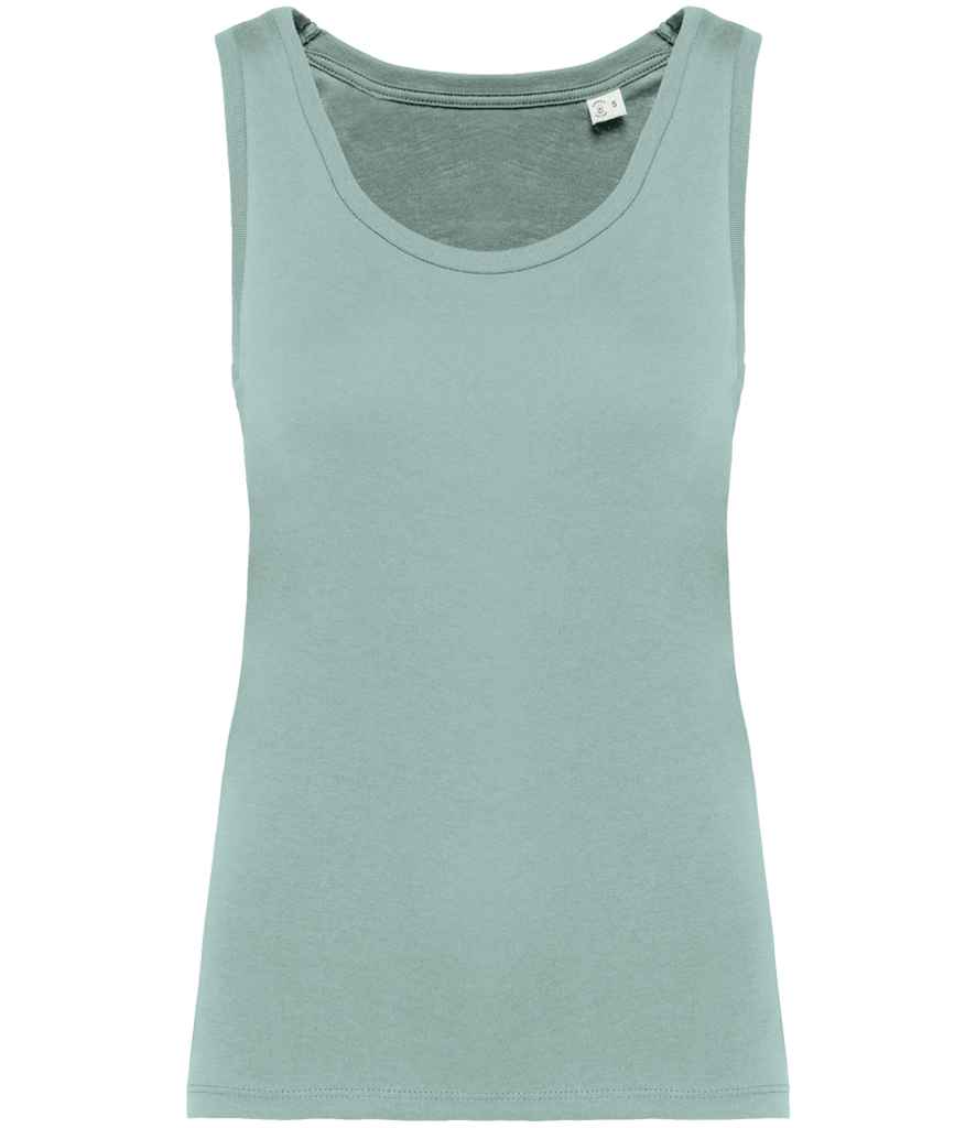 Native Spirit Ladies Tank Top - Jade Green