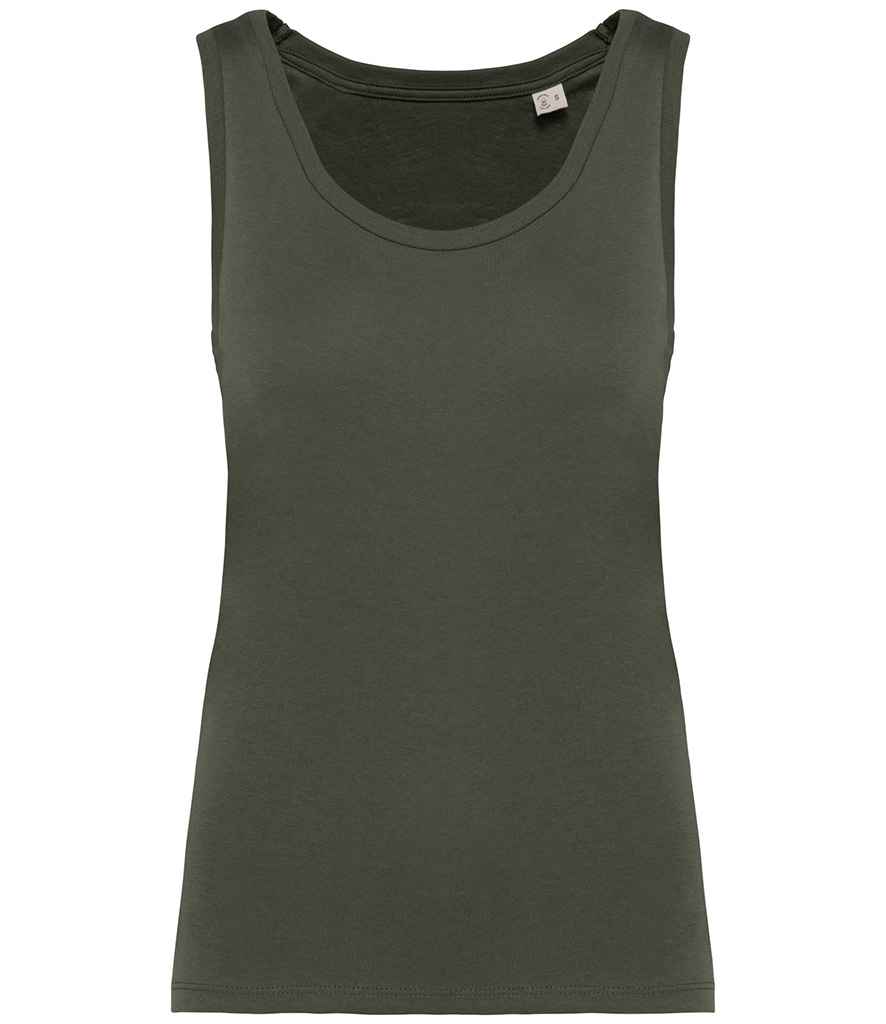 Native Spirit Ladies Tank Top - Organic Khaki