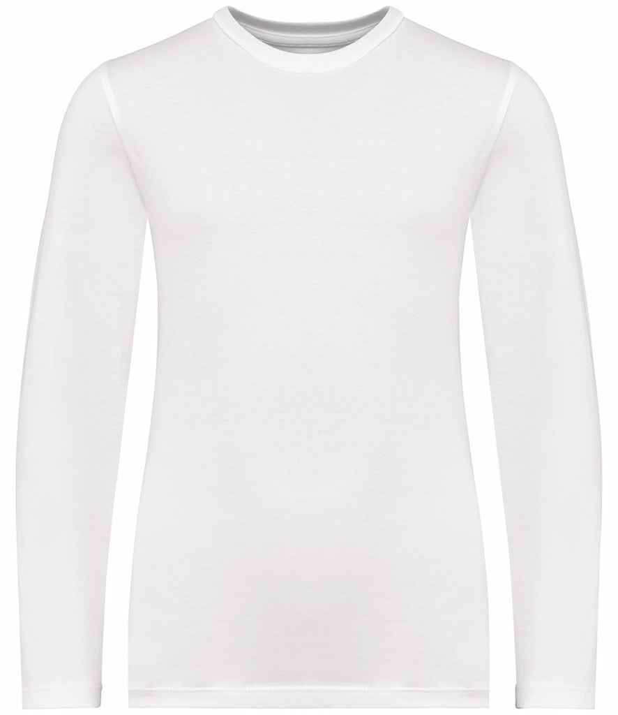 Native Spirit Kids Long Sleeve T-Shirt - White