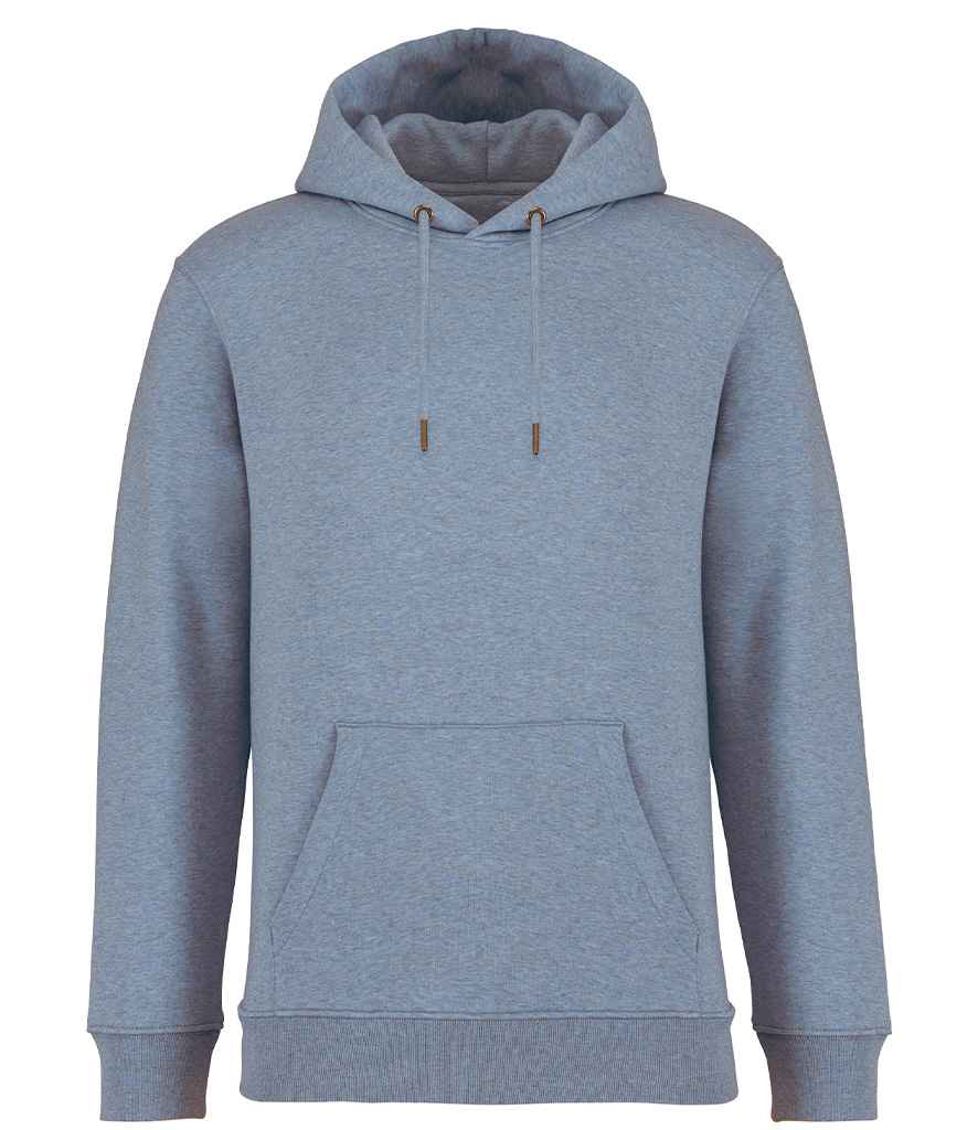 Native Spirit Unisex Heavyweight Hooded Sweatshirt - Cool Blue Heather