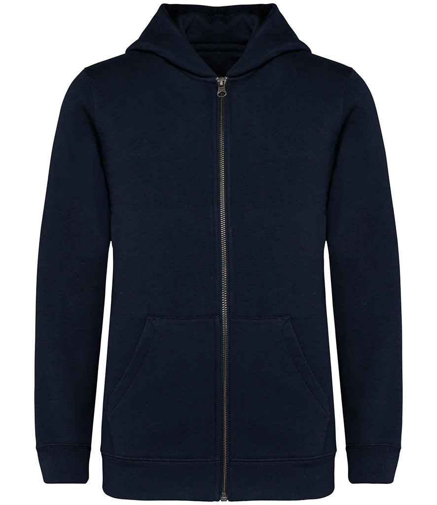Native Spirit Kids Full Zip Hoodie - Navy