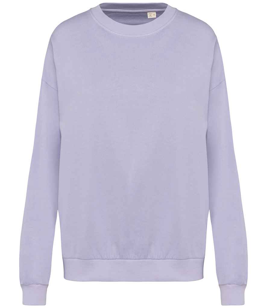 Native Spirit Unisex Terry 280 Oversized Sweatshirt - Washed Parma