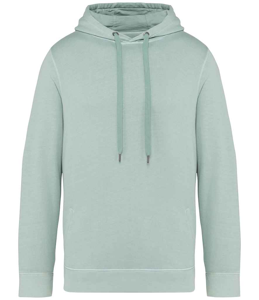Native Spirit Unisex Terry 280 Hoodie - Washed Jade Green