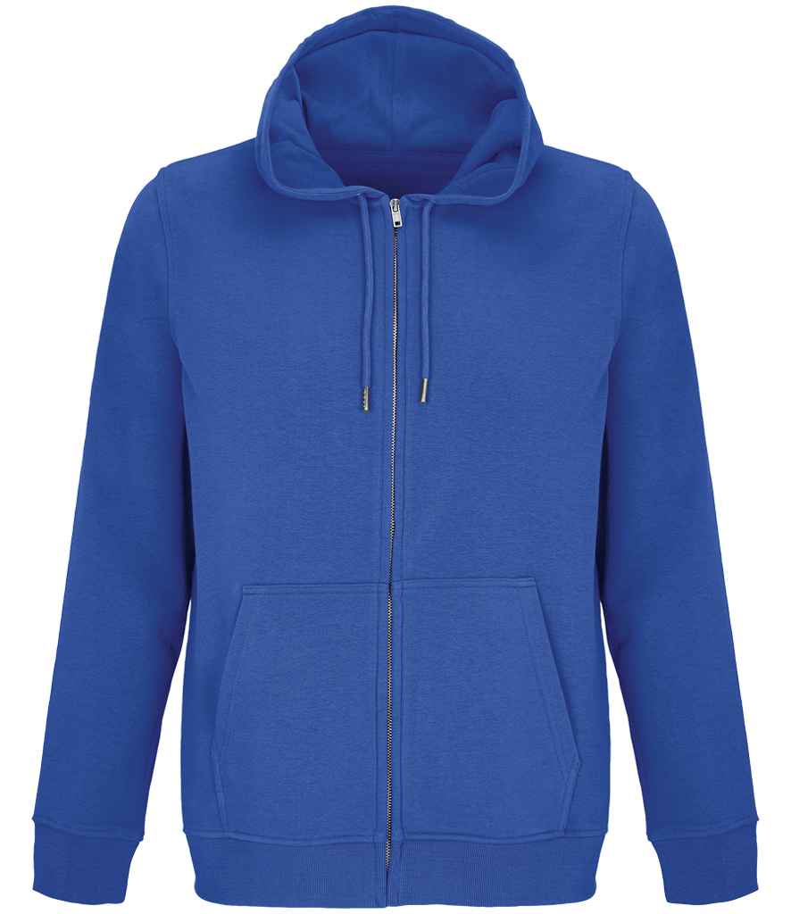 SOL'S Unisex Calipso Full Zip Hoodie - Royal Blue