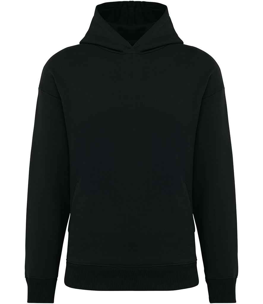 Native Spirit Unisex Oversized Hooded Sweatshirt - Black