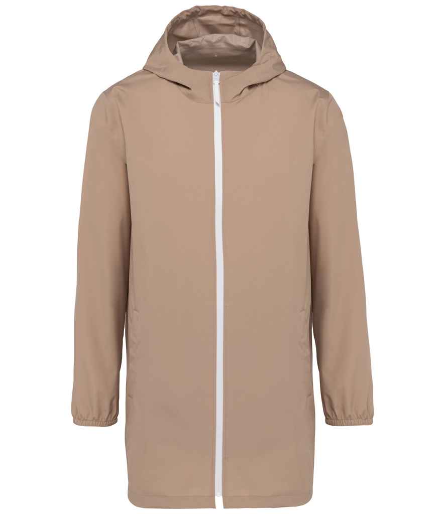 Native Spirit Unisex Waterproof Jacket - Wet Sand