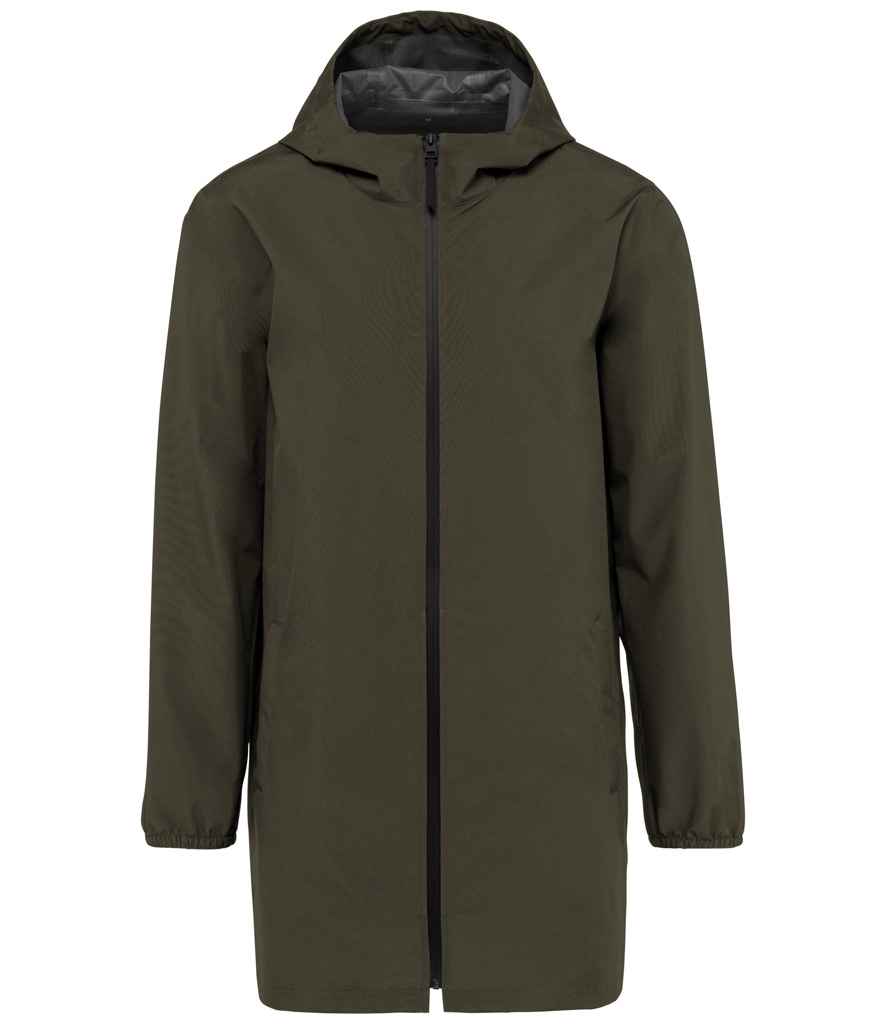 Native Spirit Unisex Waterproof Jacket - Organic Khaki