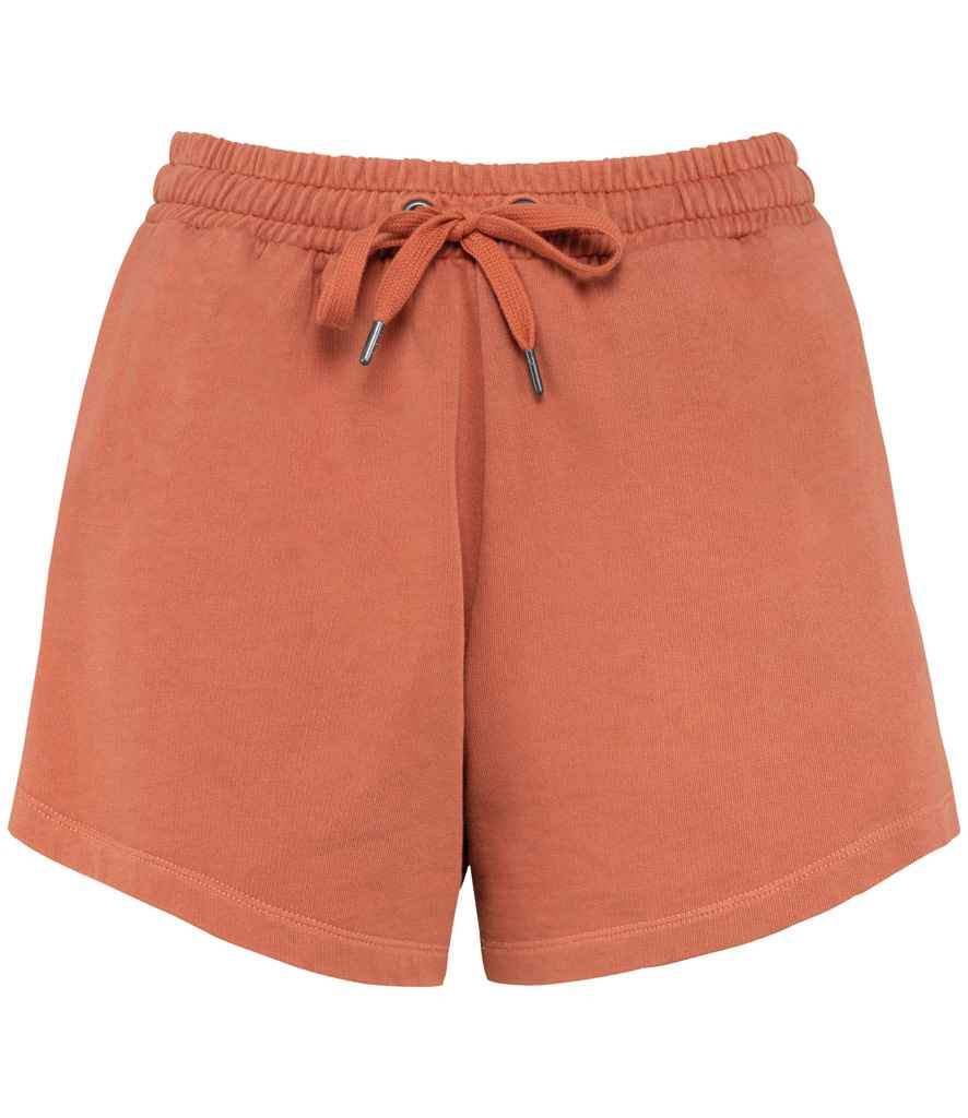 Native Spirit Ladies Terry 280 Shorts - Washed Pomelo