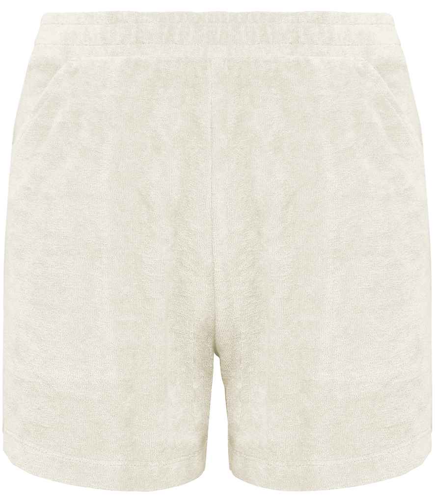 Native Spirit Kids Terry Towel Shorts - Ivory