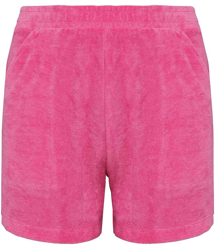 Native Spirit Kids Terry Towel Shorts - Candy Rose