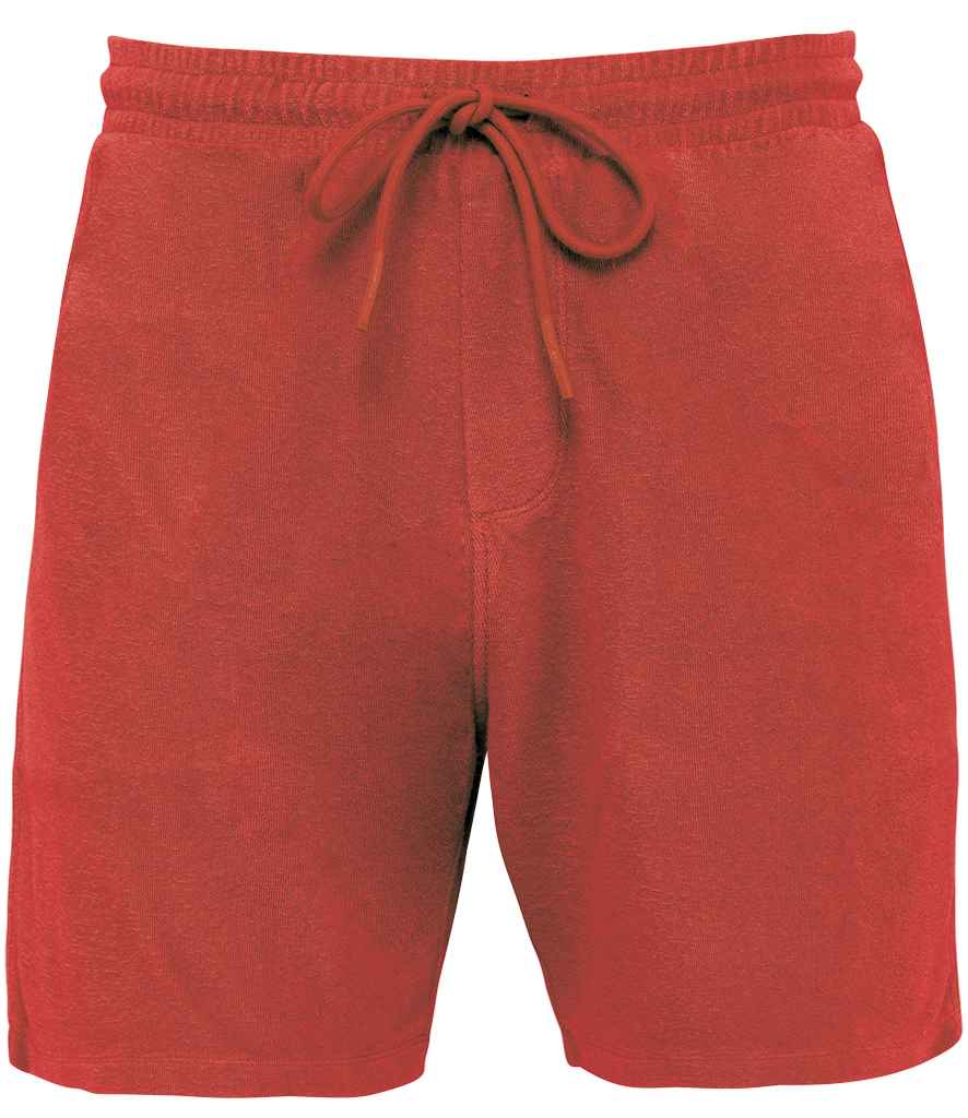 Native Spirit Terry Towel Shorts - Paprika