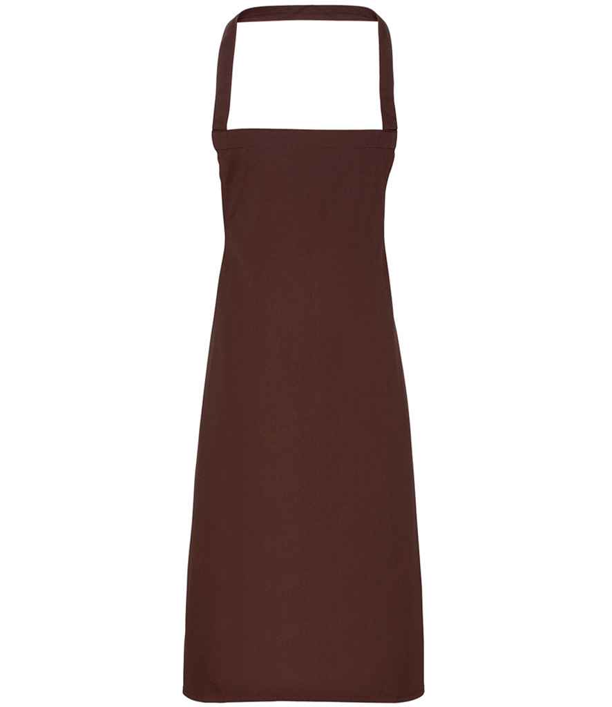 Premier Organic Cotton Bib Apron - Burgundy