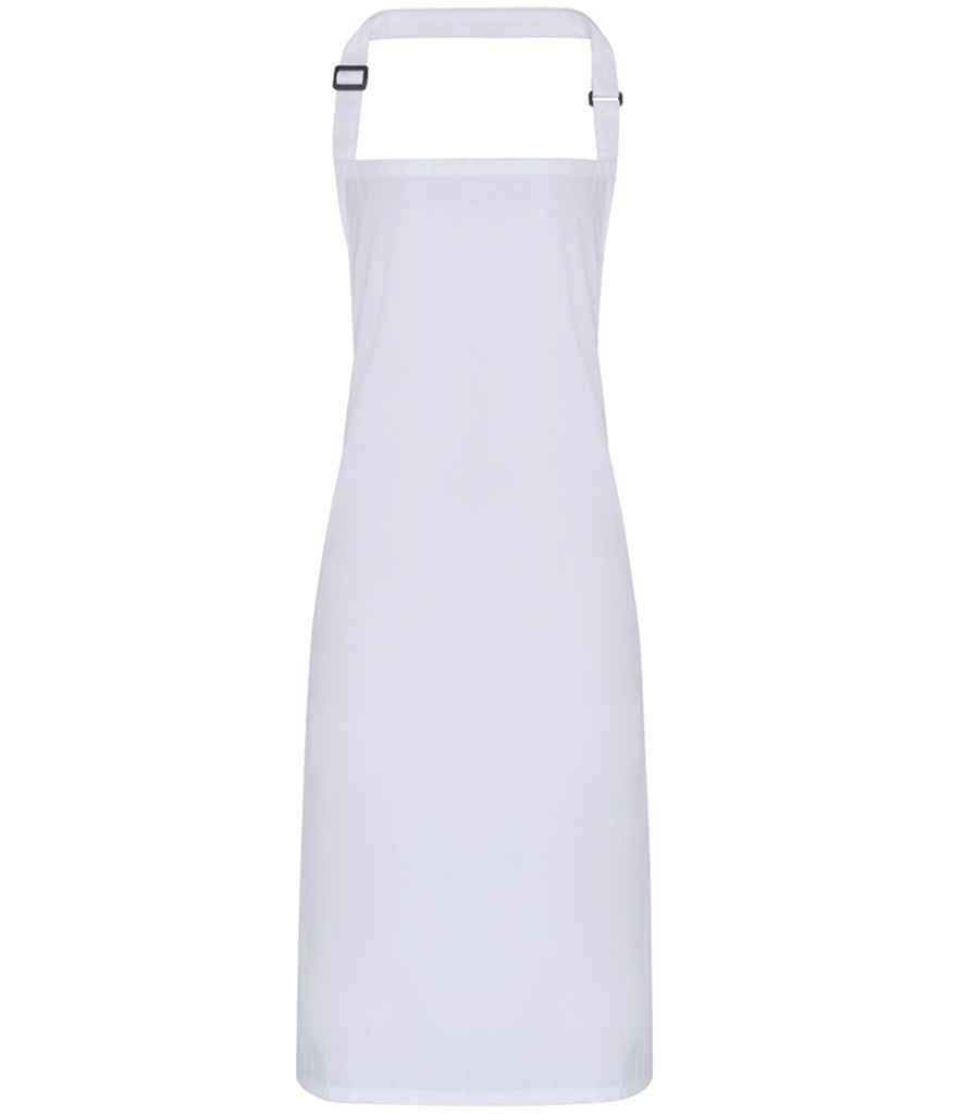 Premier Waterproof Bib Apron - White