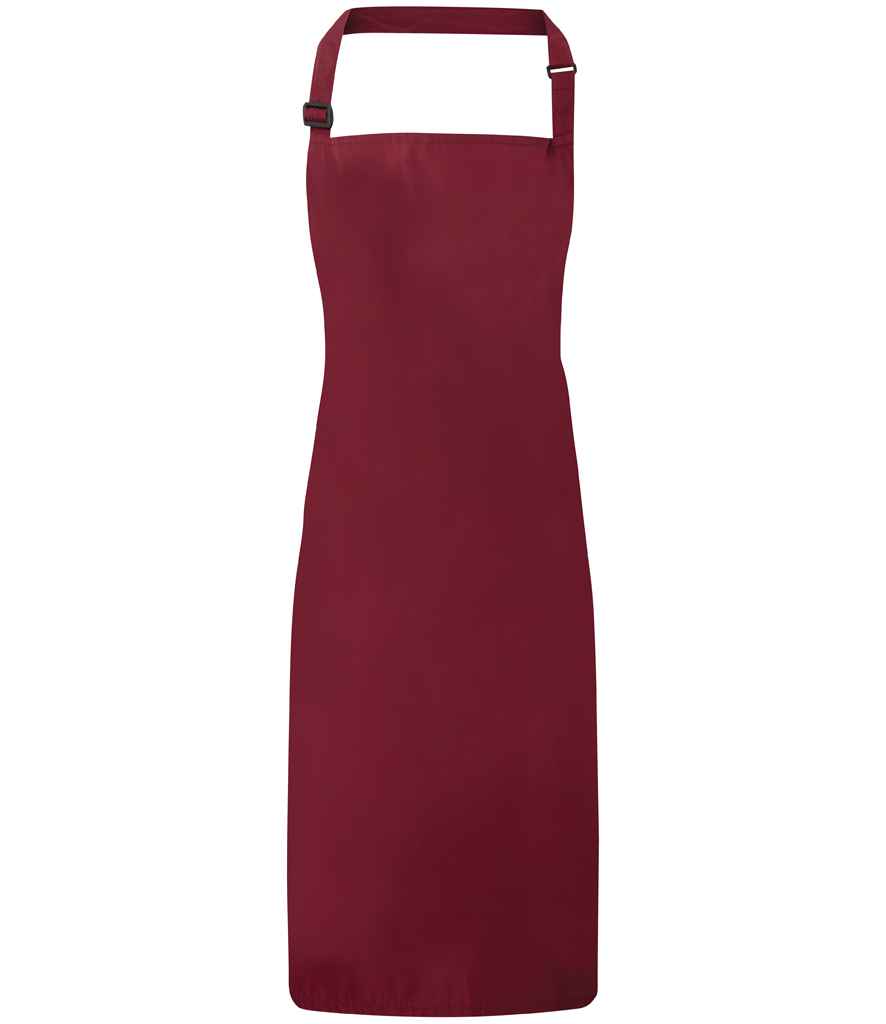 Premier Waterproof Bib Apron - Burgundy