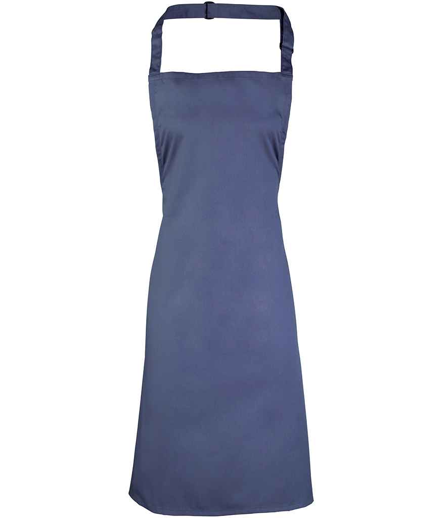 Premier 'Colours' Bib Apron - Marine Blue