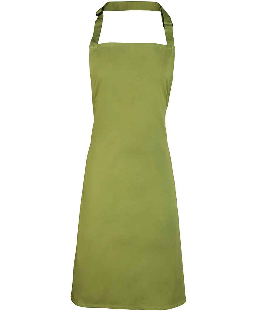 Premier 'Colours' Bib Apron - Oasis Green