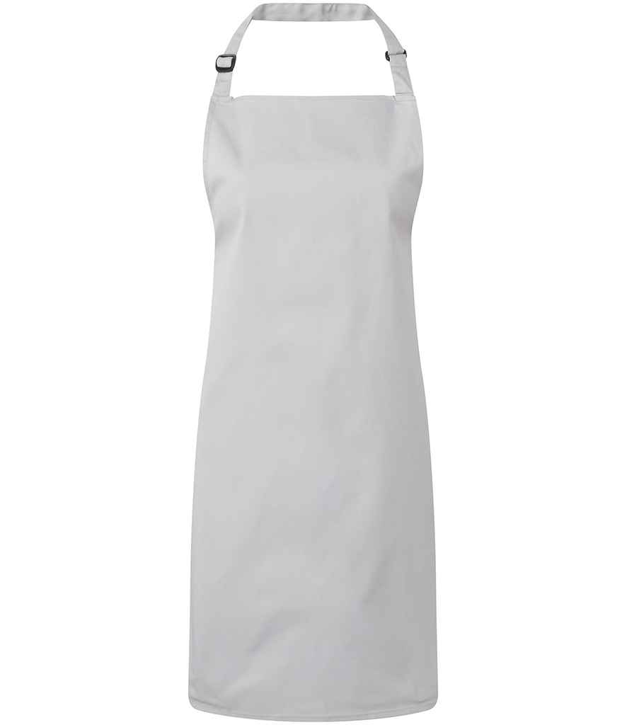 Premier 'Colours' Bib Apron - Silver
