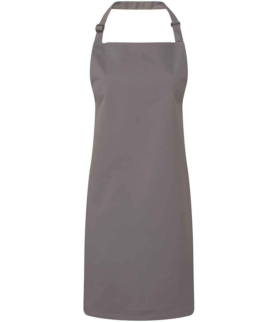 Premier 'Colours' Bib Apron - Dark Grey
