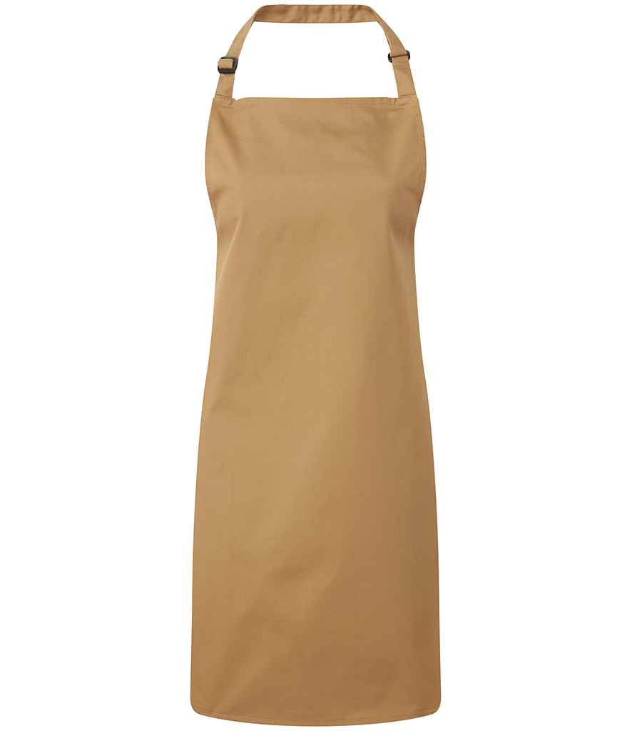 Premier 'Colours' Bib Apron - Camel