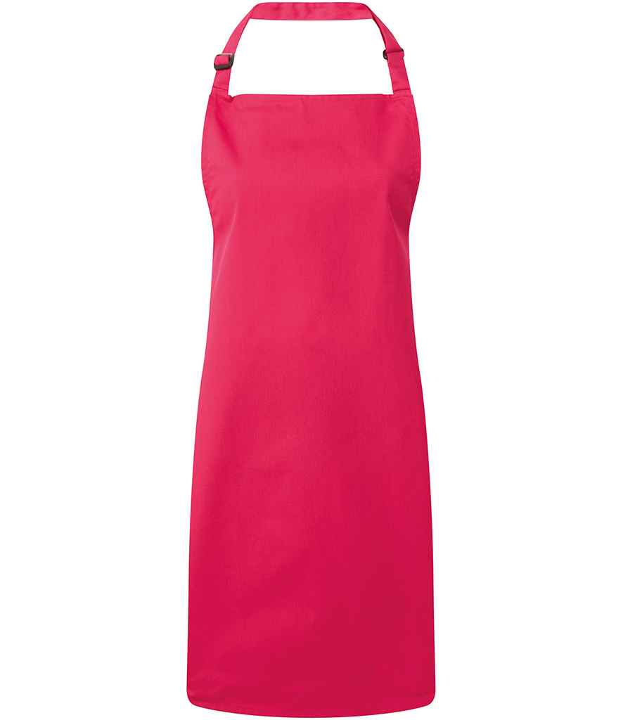 Premier 'Colours' Bib Apron - Hot Pink