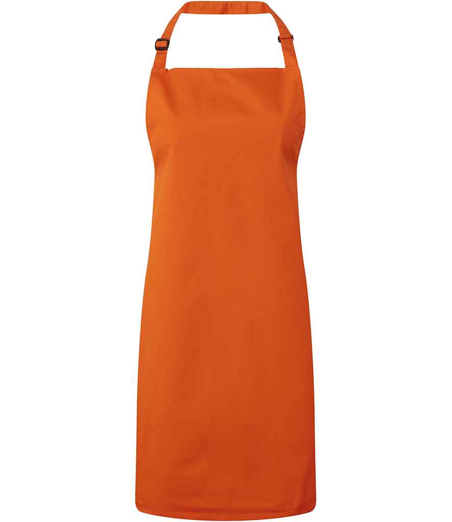 Premier 'Colours' Bib Apron - Orange