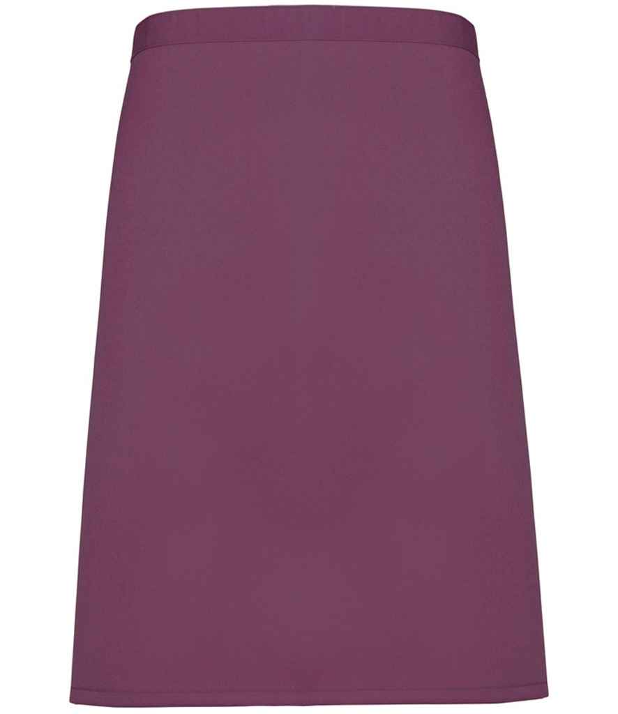 Premier 'Colours' Mid Length Apron - Aubergine