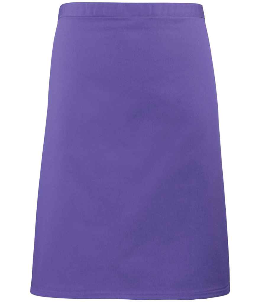 Premier 'Colours' Mid Length Apron - Purple