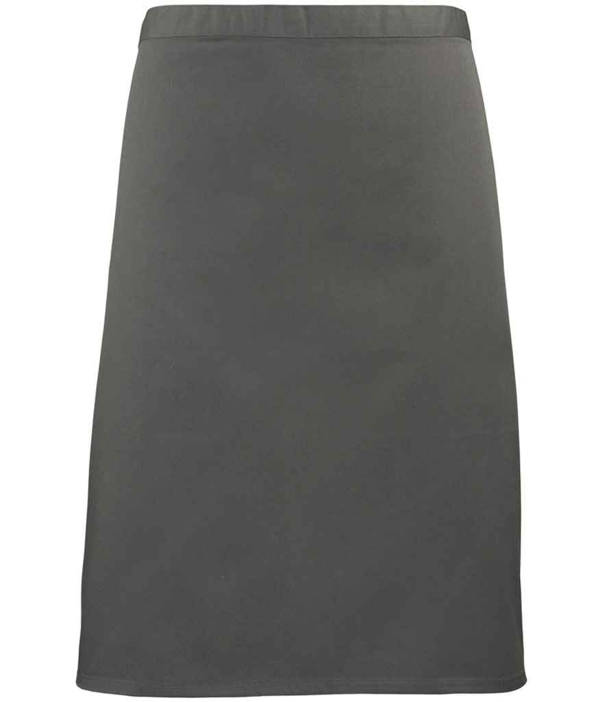 Premier 'Colours' Mid Length Apron - Dark Grey