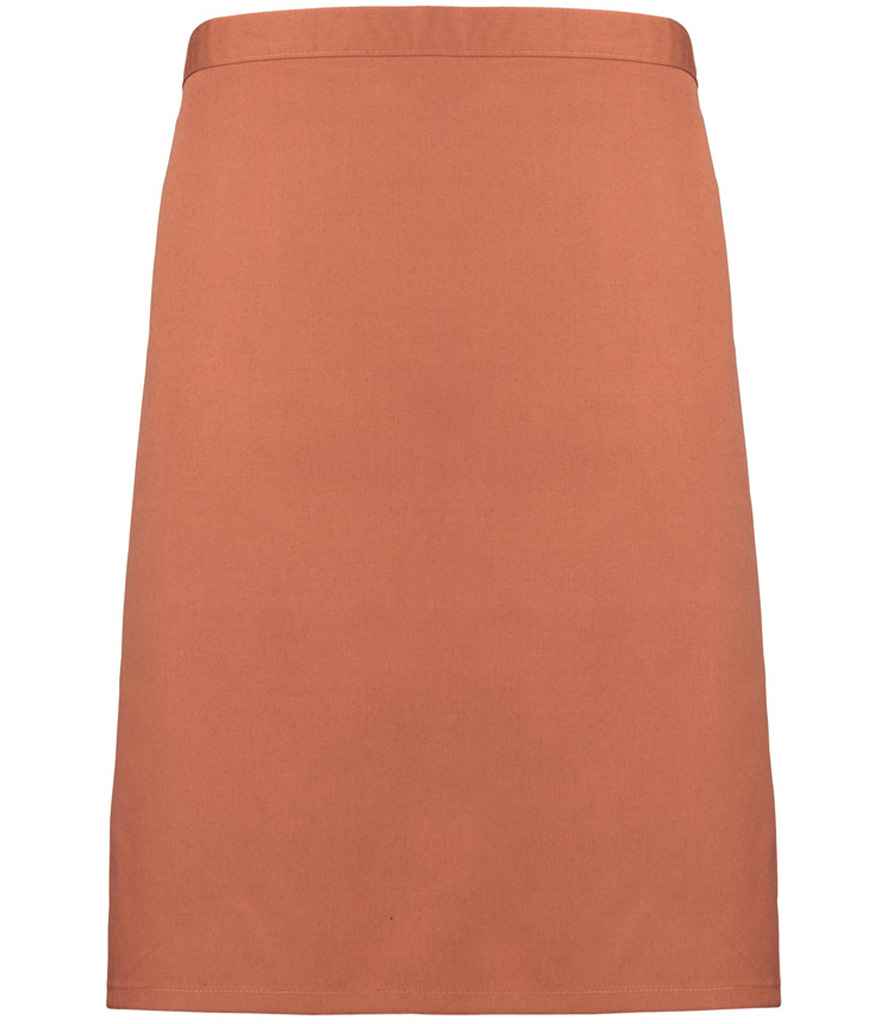 Premier 'Colours' Mid Length Apron - Chestnut