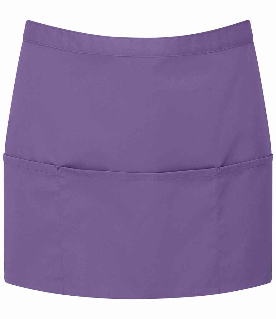 Premier 'Colours' 3 Pocket Apron - Purple