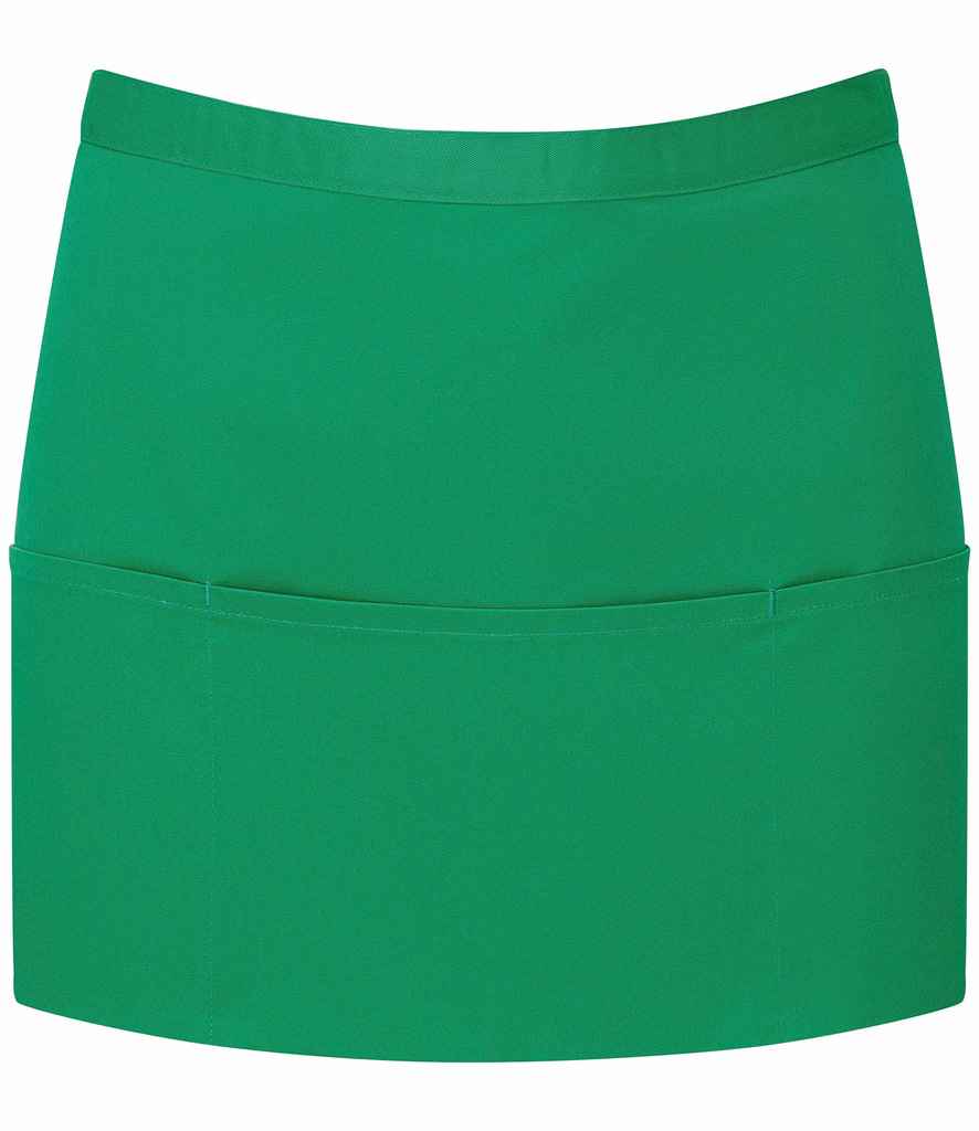 Premier 'Colours' 3 Pocket Apron - Emerald