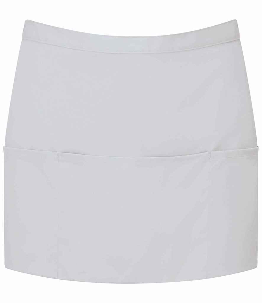 Premier 'Colours' 3 Pocket Apron - Silver