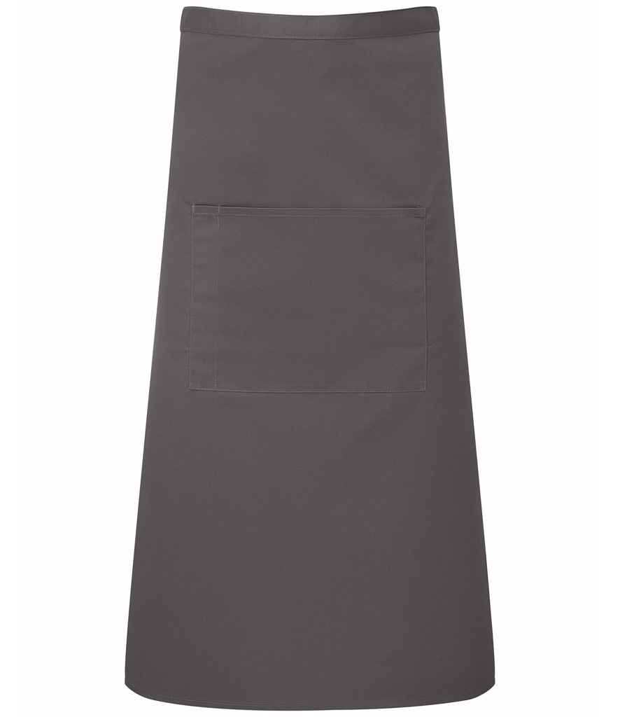 Premier 'Colours' Bar Apron - Dark Grey