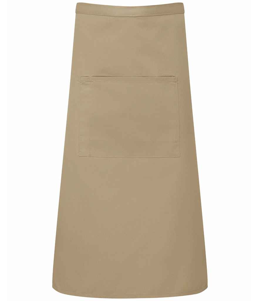 Premier 'Colours' Bar Apron - Khaki